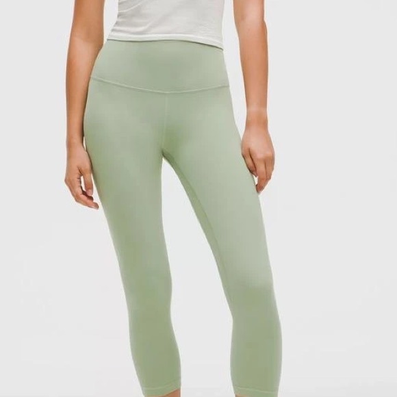 25” Lululemon Align Leggings Palm Court Size 4 - Picture 8 of 8